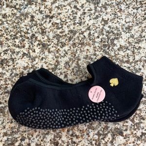 Black Kate Spade Barre Socks